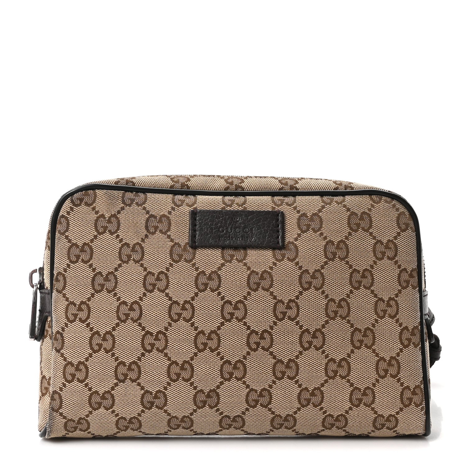 Gucci Monogram Belt Bag Dark Brown