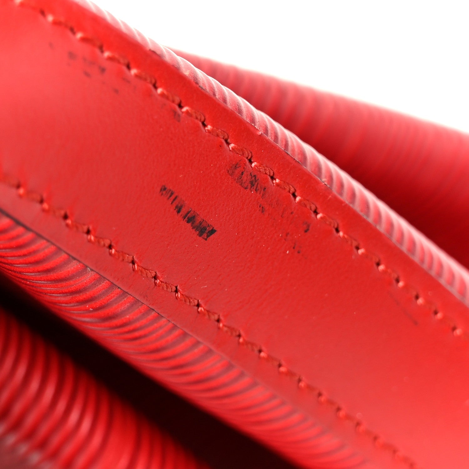 Louis Vuitton Epi Petit Noe Castillan Red