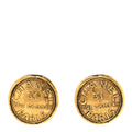 Metal Rue Cambon Clip On Earrings Gold