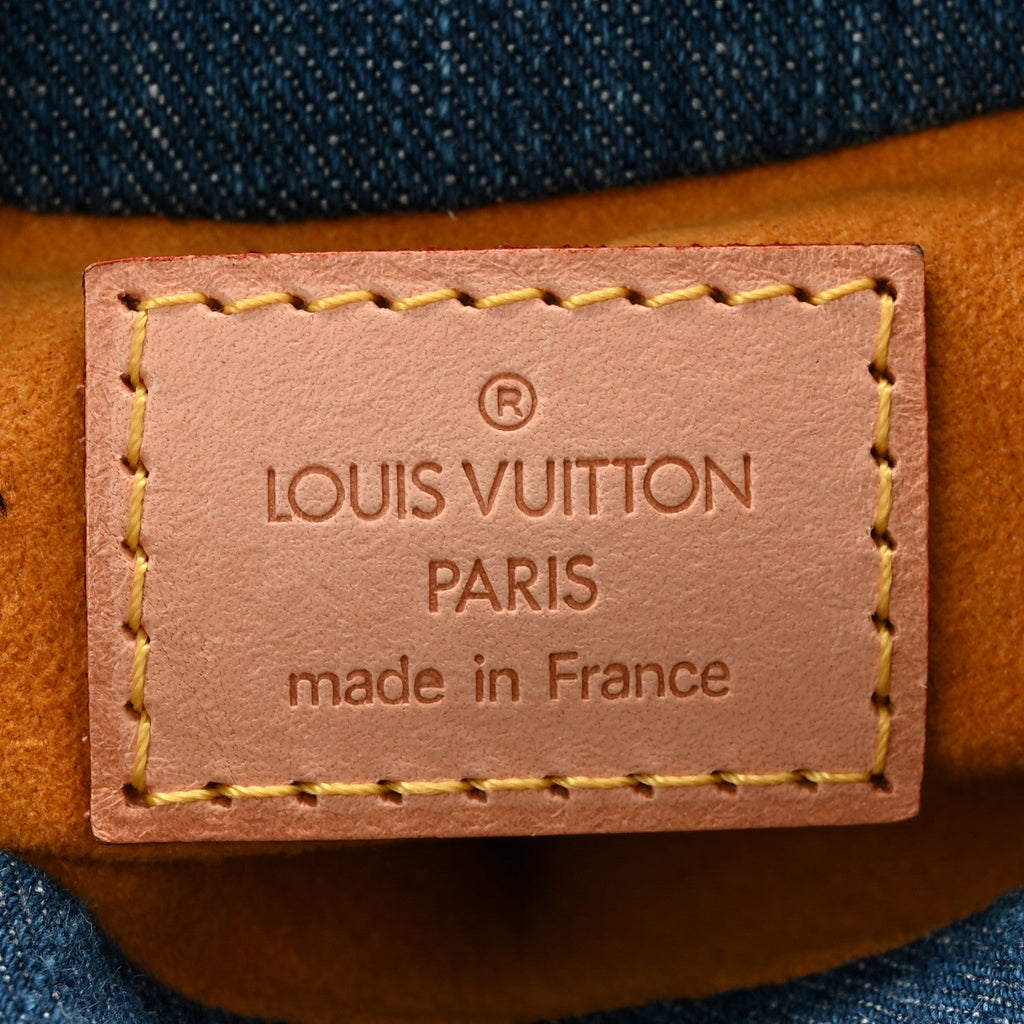 Louis Vuitton Monogram Denim Pleaty Blue