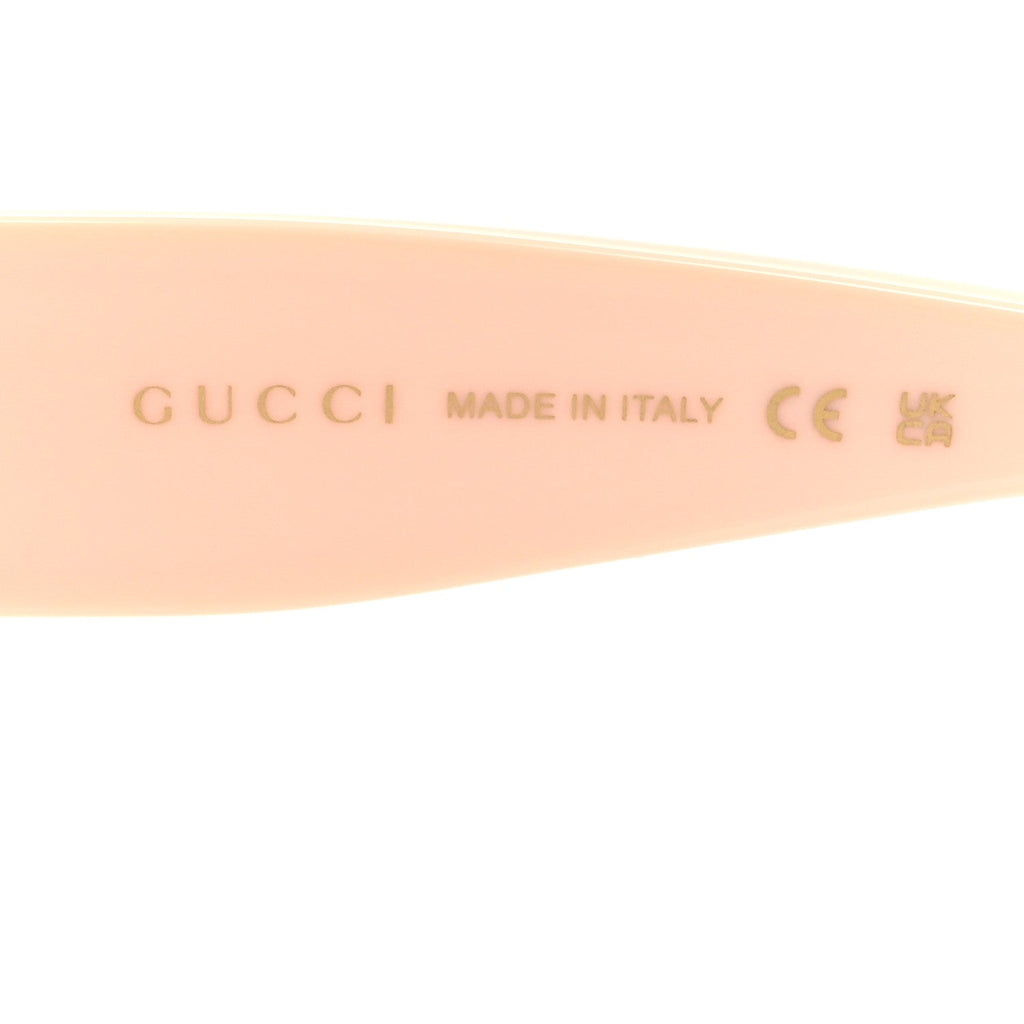 Gucci Acetate Cat Eye GG Marmont Logo Sunglasses GG1827S Light Pink