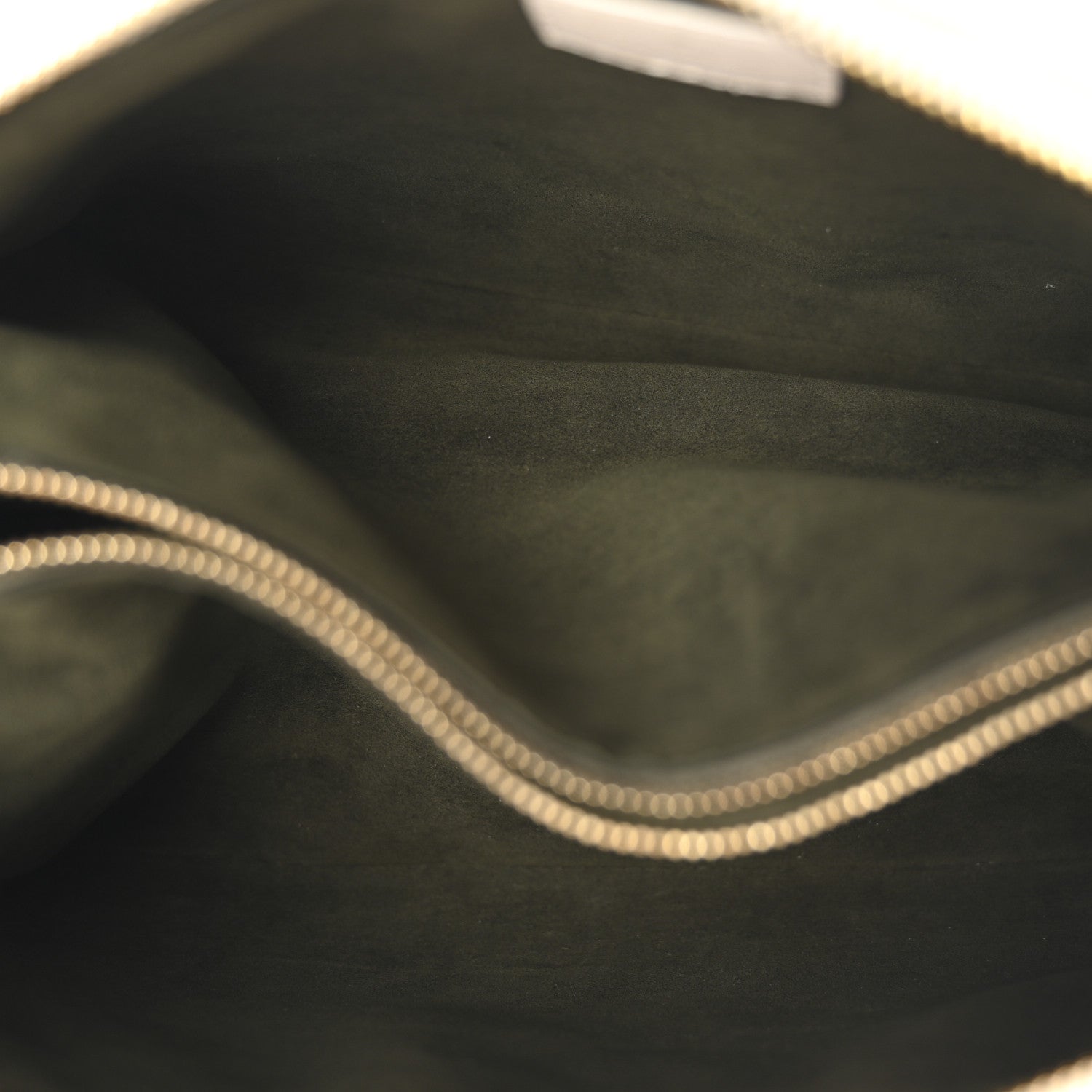 Louis Vuitton Lambskin Embossed Monogram Coussin PM Beige Cream