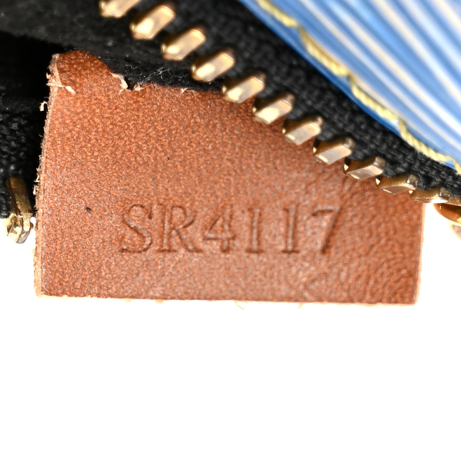 Louis Vuitton Epi Reverse Monogram Pochette Metis Denim Light