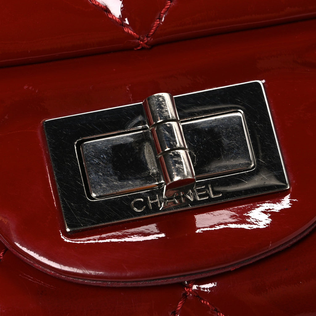 Chanel Patent Quilted 2.55 Reissue 226 Flap Red