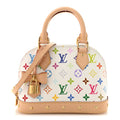 Louis Vuitton LV x TM Monogram Multicolor Alma BB White