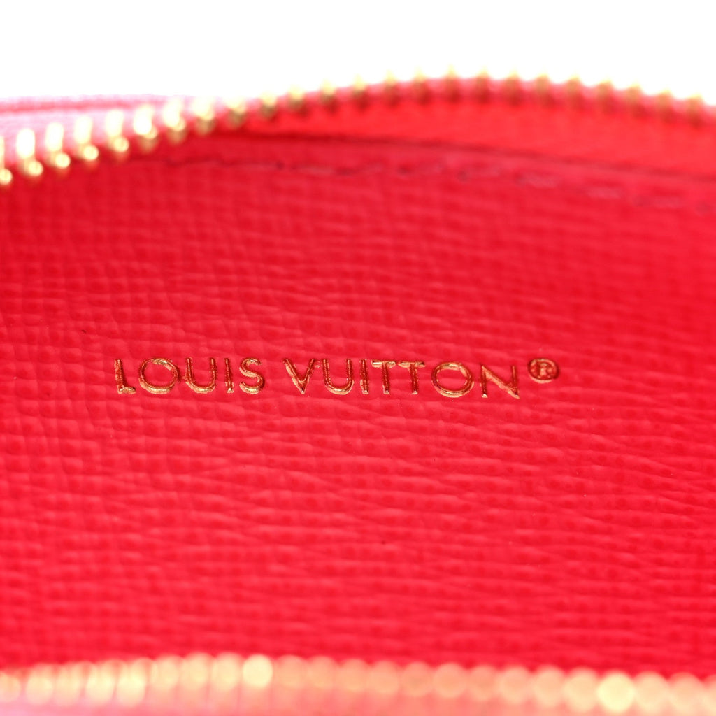 Louis Vuitton Monogram Origine Key Pouch  Rose Ruban