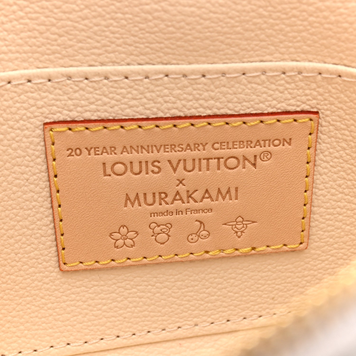 Louis Vuitton LV x TM Monogram Multicolor Cosmetic Pouch PM White