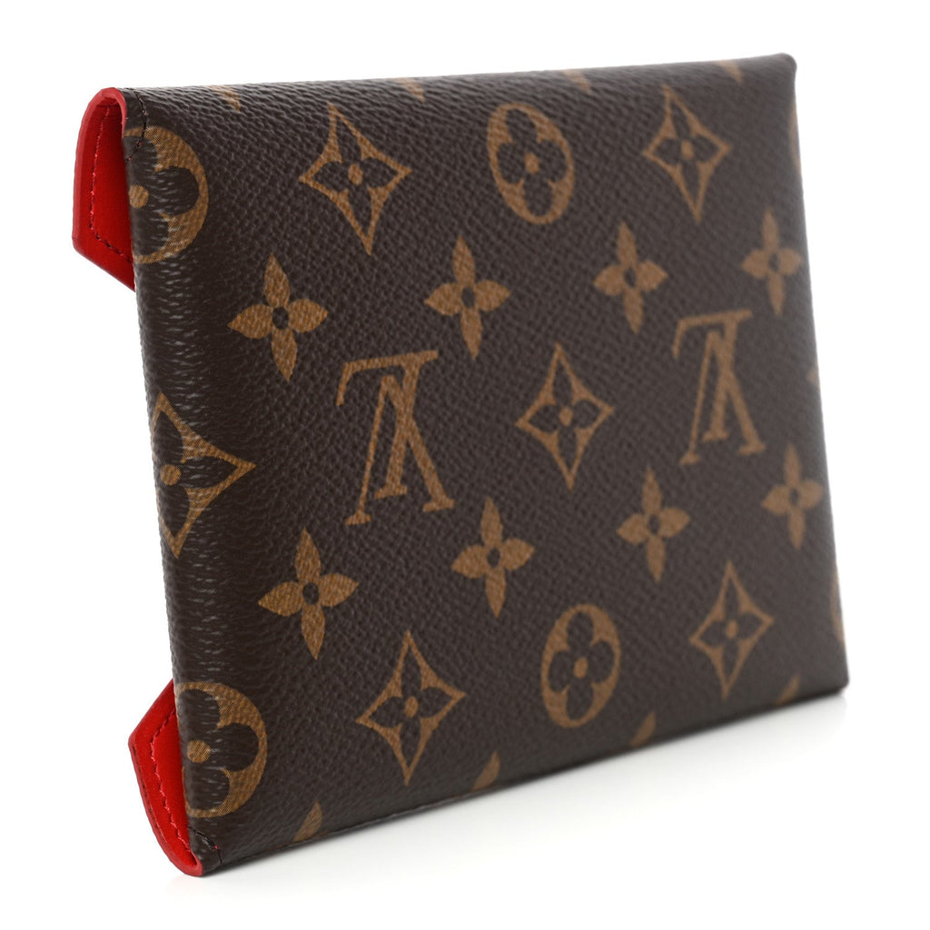 Louis Vuitton Monogram Medium Kirigami Pochette Insert Coquelicot