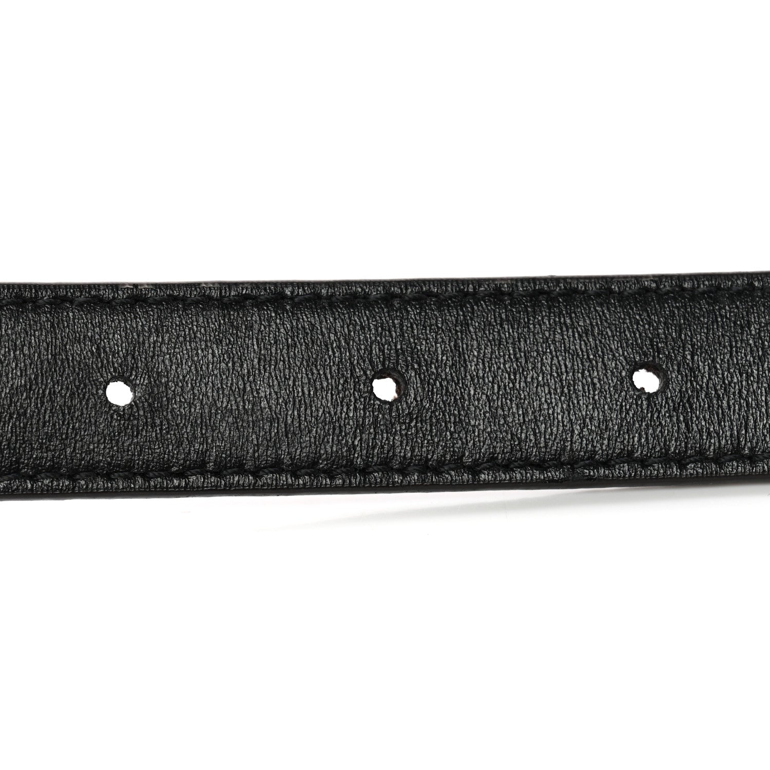 Louis Vuitton Mini Damier Ebene 25mm LV Initiales Belt 80 32