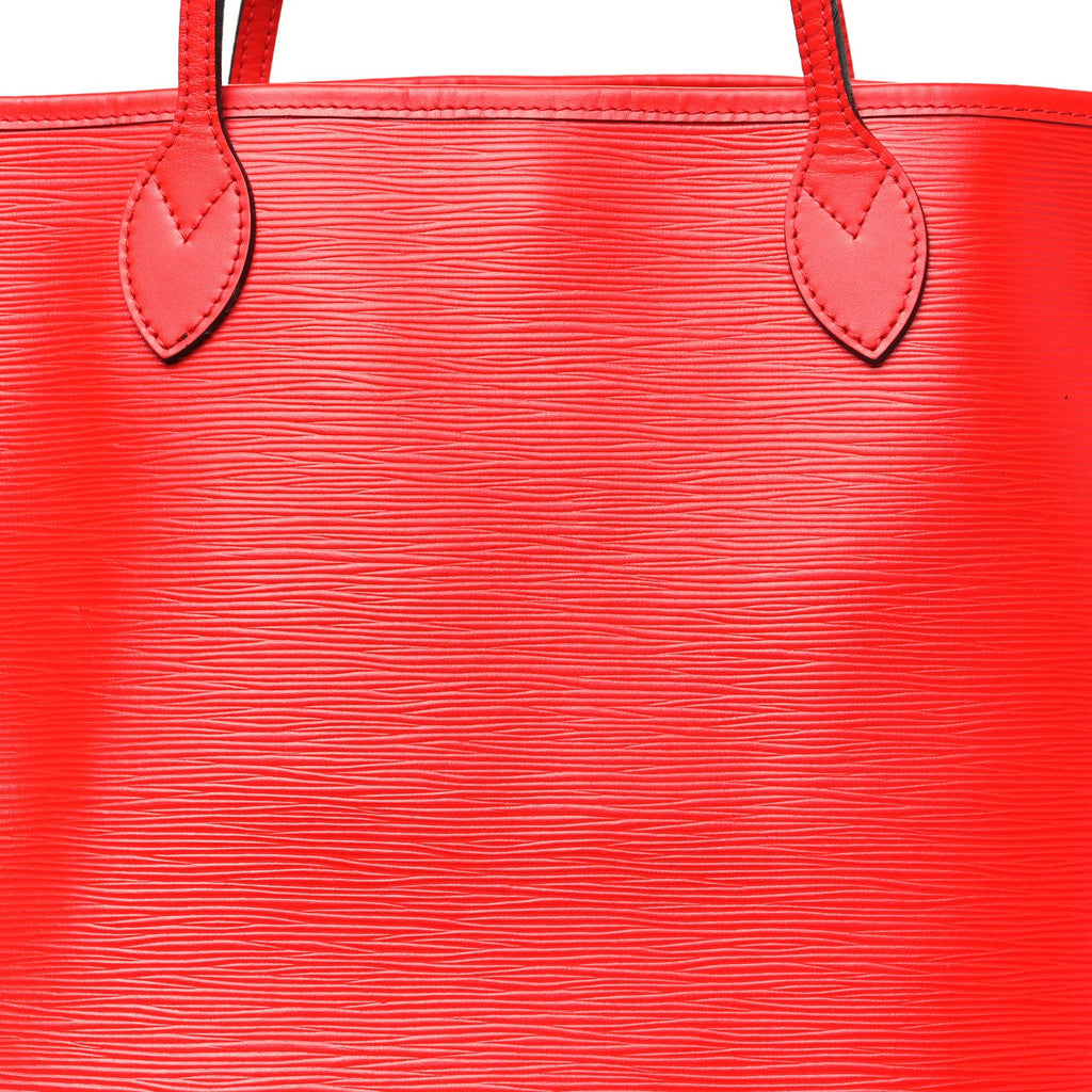 Louis Vuitton Epi Neverfull MM Coquelicot