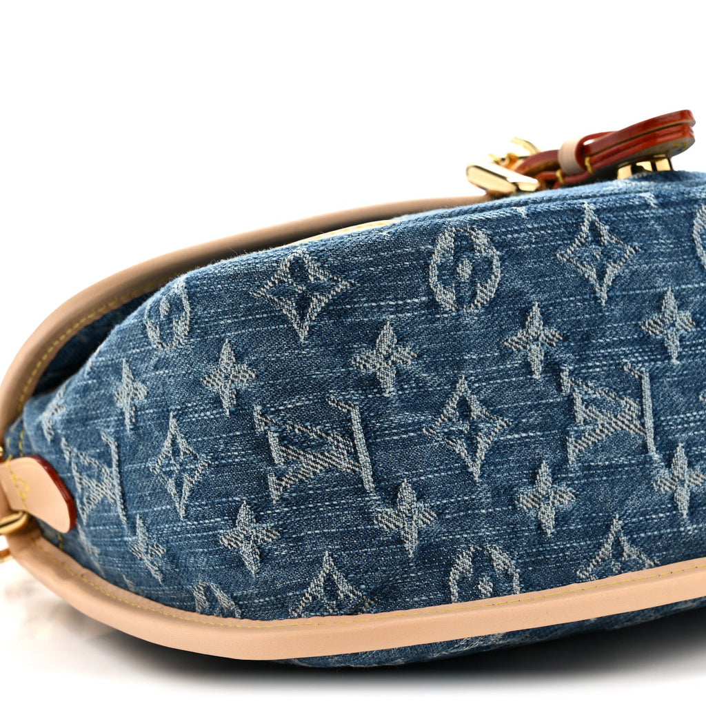 Louis Vuitton Monogram Denim Diane Blue