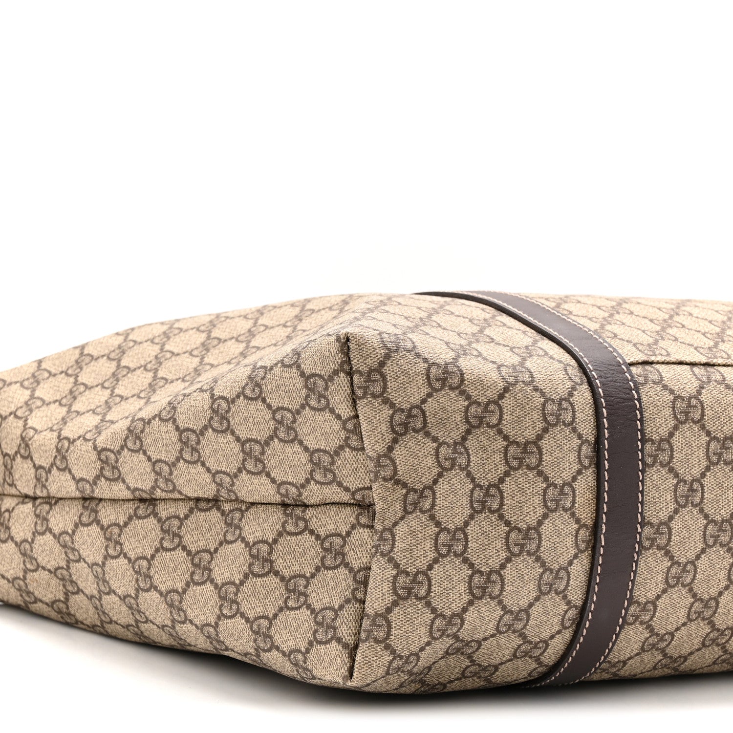 Gucci GG Plus Monogram Boston Carry On Duffle Bag Black