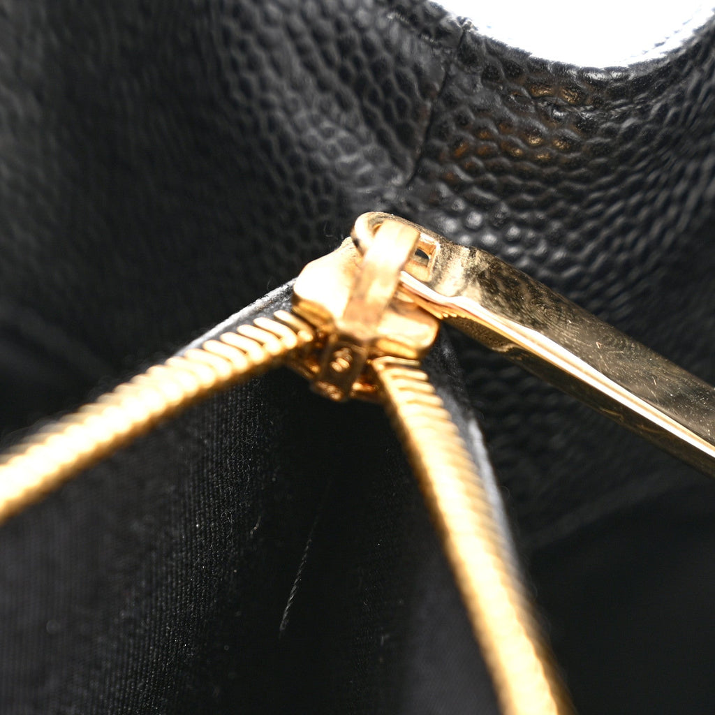 Chanel Caviar Quilted Grand Shopping Tote GST Black