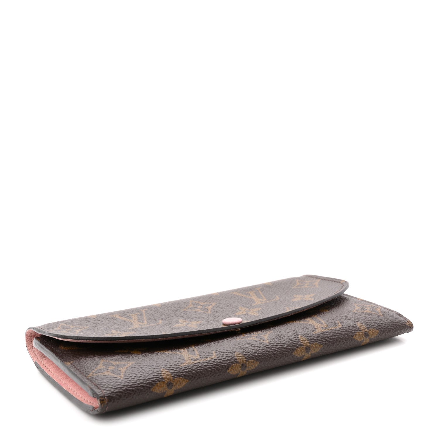 Louis Vuitton Monogram Emilie Wallet Rose Ballerine
