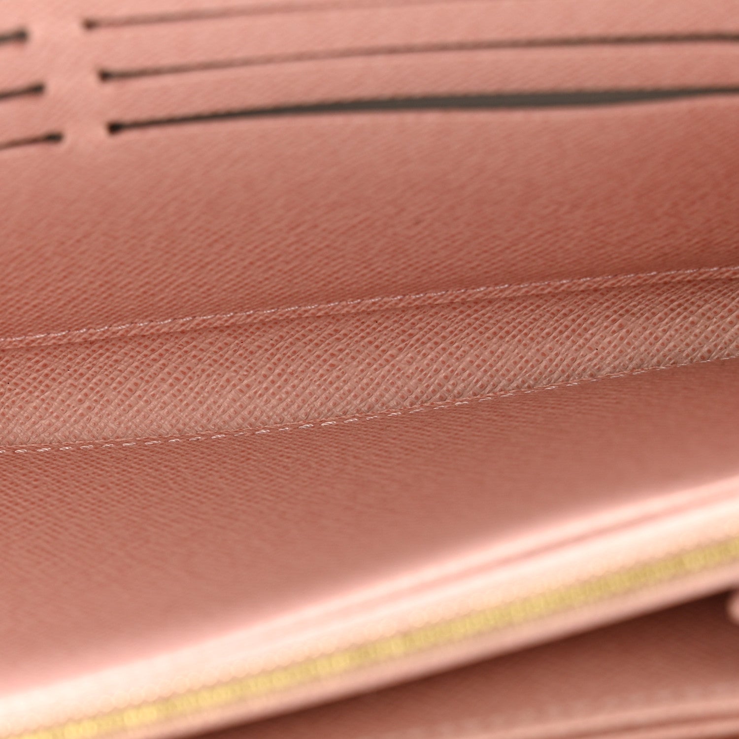 Louis Vuitton Damier Azur Zippy Wallet Rose Ballerine