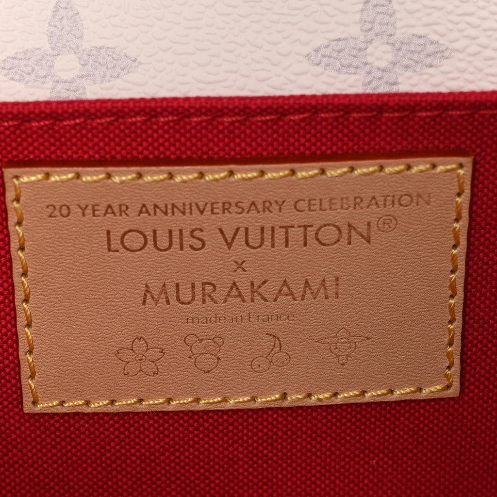 Louis Vuitton LV X TM Monogram Cerises Pochette Metis East West White
