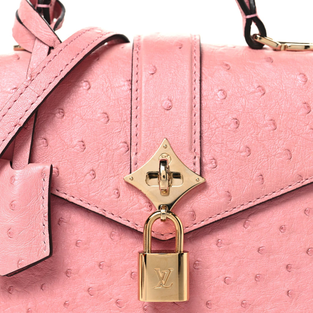 Louis Vuitton Ostrich Rose Des Vents Mini Pink