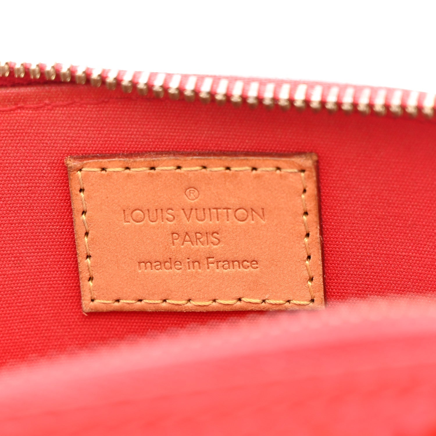 Louis Vuitton Vernis Alma BB Cherry
