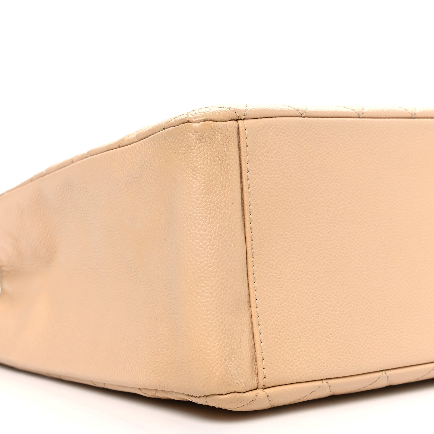 Chanel Caviar Quilted Grand Shopping Tote GST Beige
