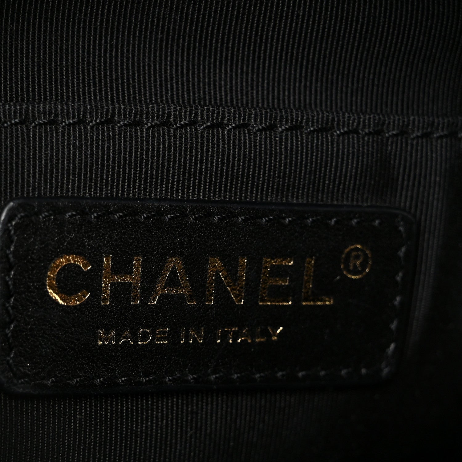 Chanel Calfskin Stitched Covered CC Camera Case Bag Black