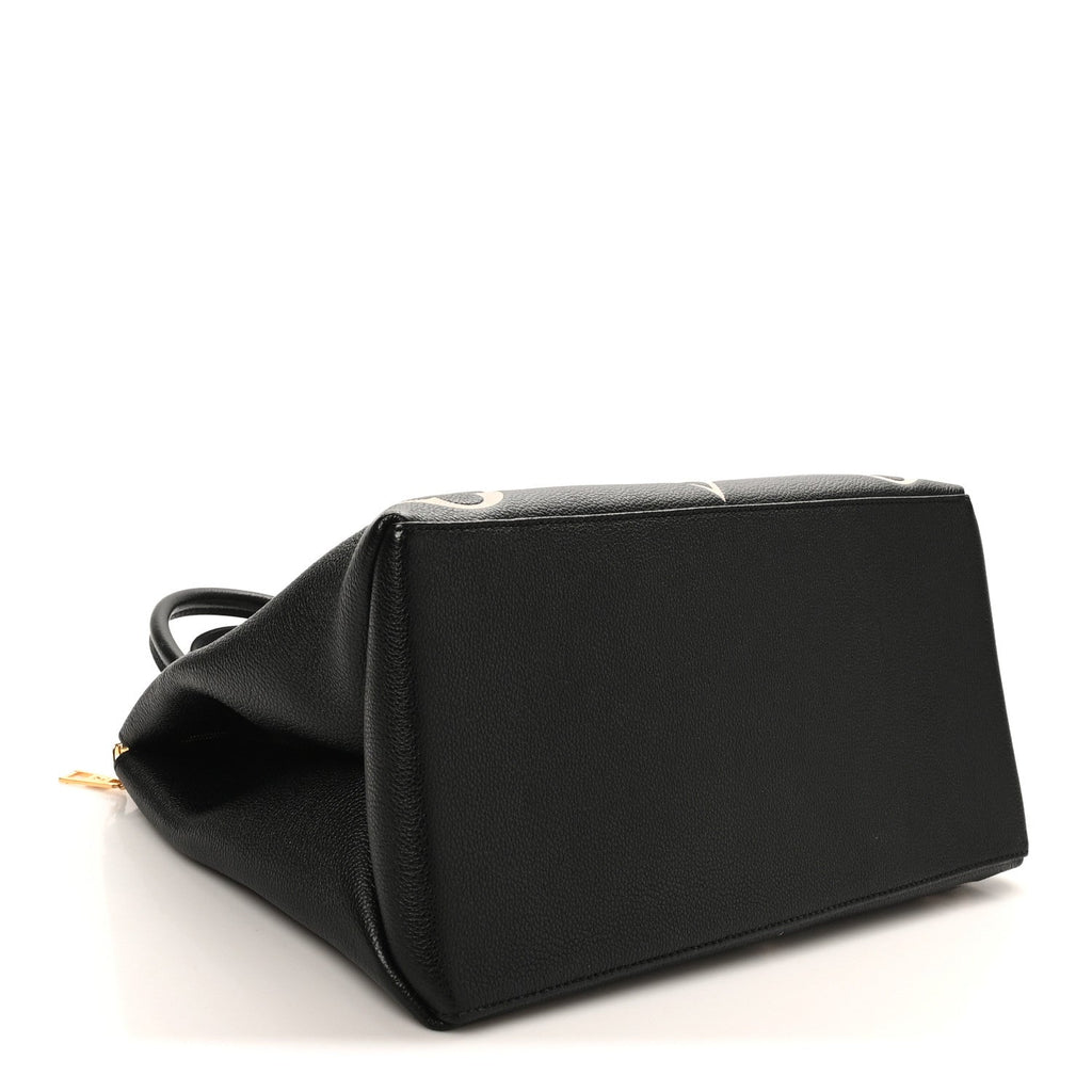 Louis Vuitton Empreinte Monogram Giant Grand Palais Black Beige