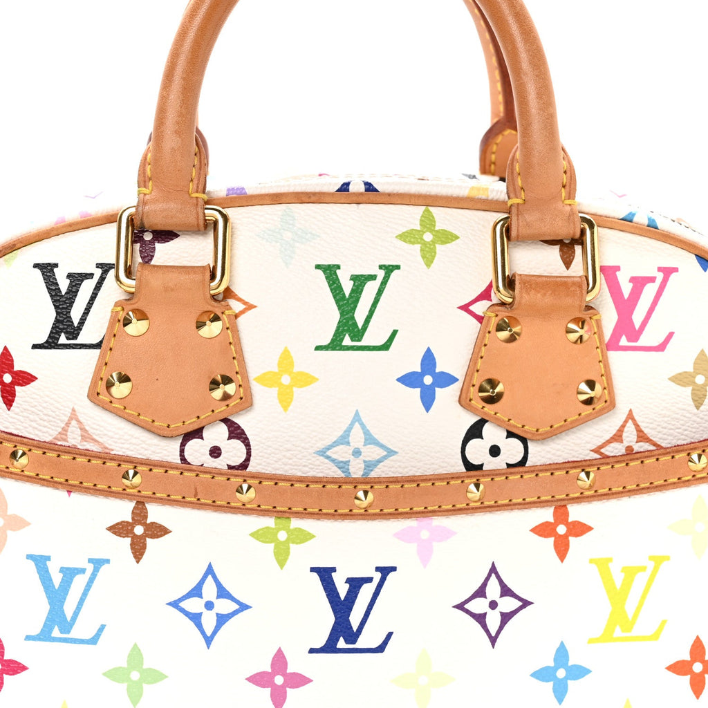 Louis Vuitton Monogram Multicolor Trouville White