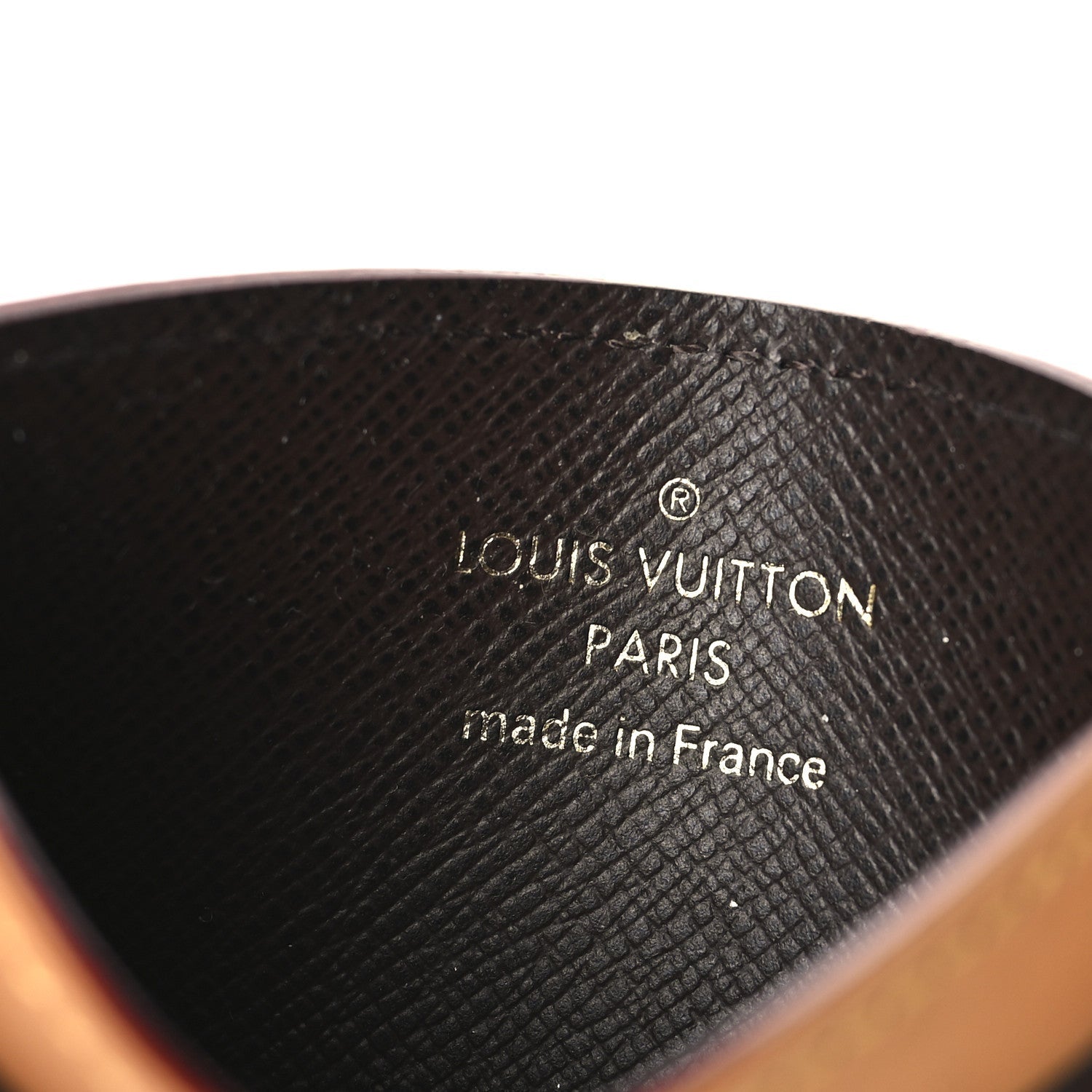 Louis Vuitton Monogram Craggy Card Holder Chocolate