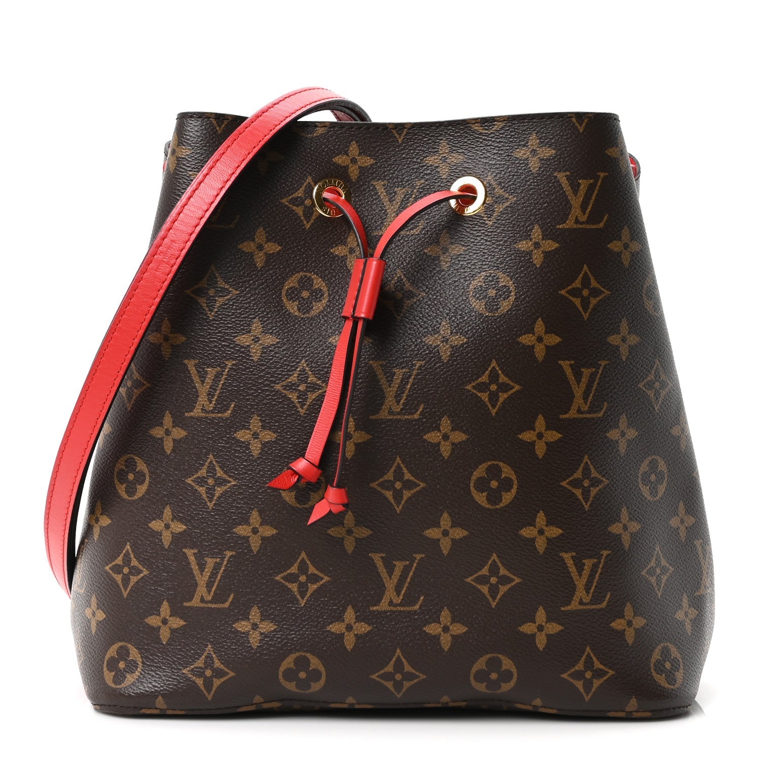 Louis Vuitton Monogram Neonoe MM Coquelicot