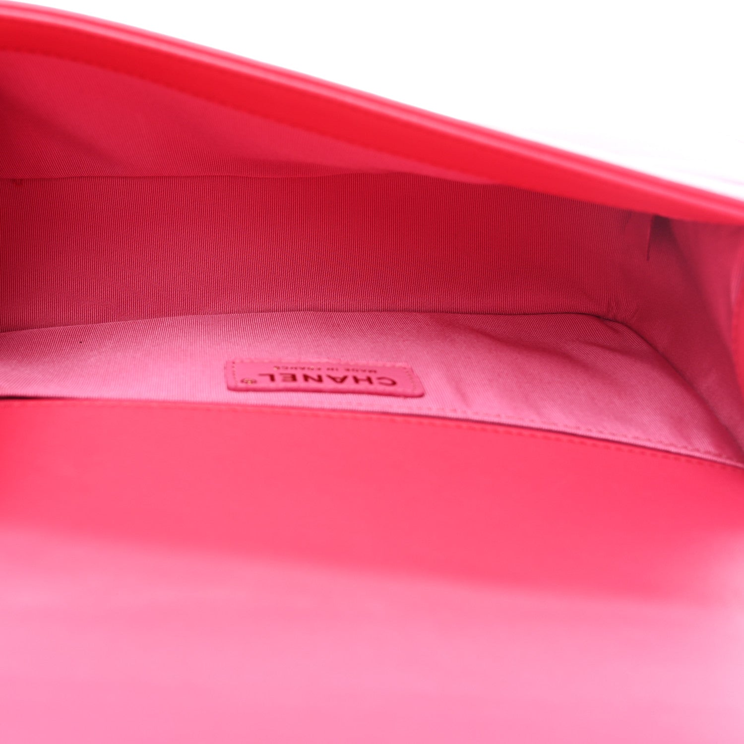 Chanel Lambskin Tweed Medium Boy Flap Fuchsia