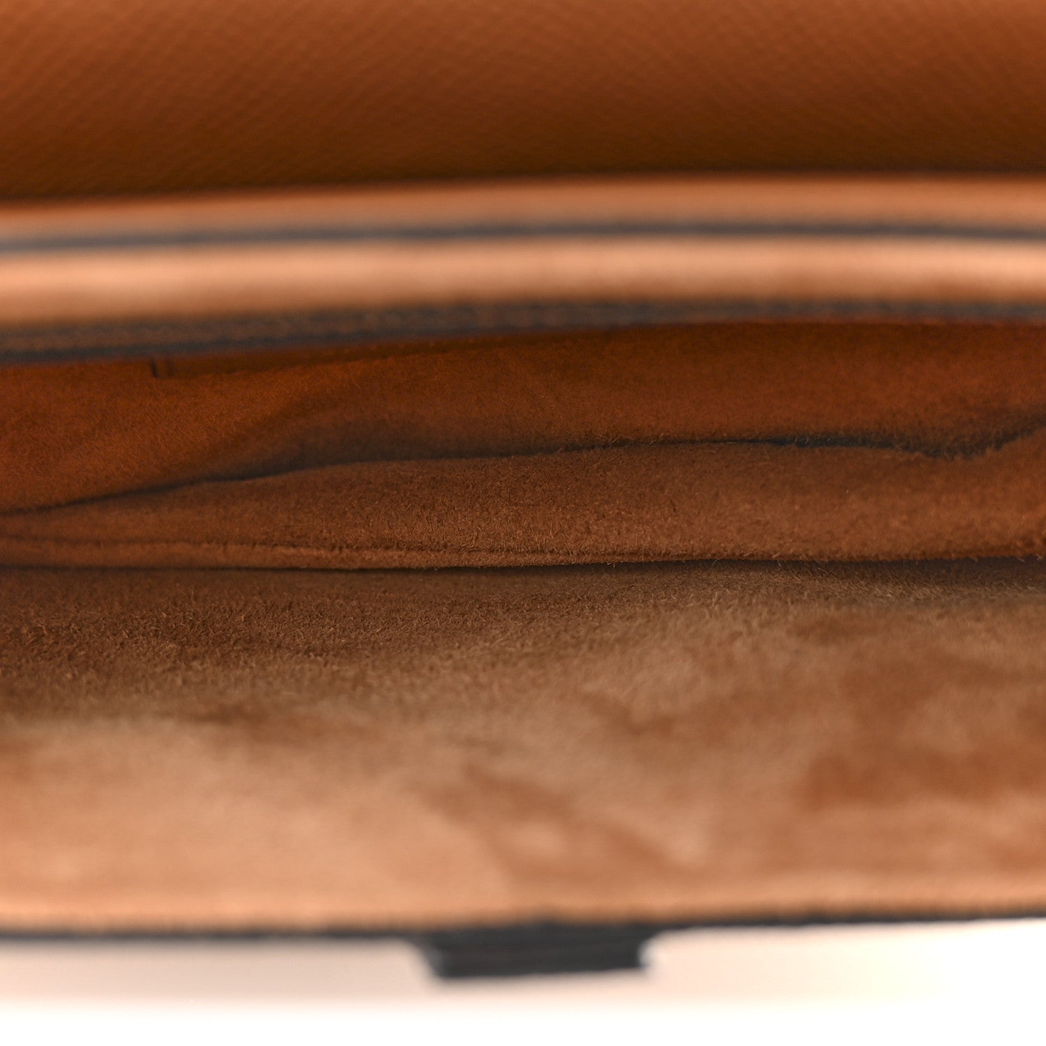 Christian Dior Grained Calfskin Saddle Bag Golden Saddle