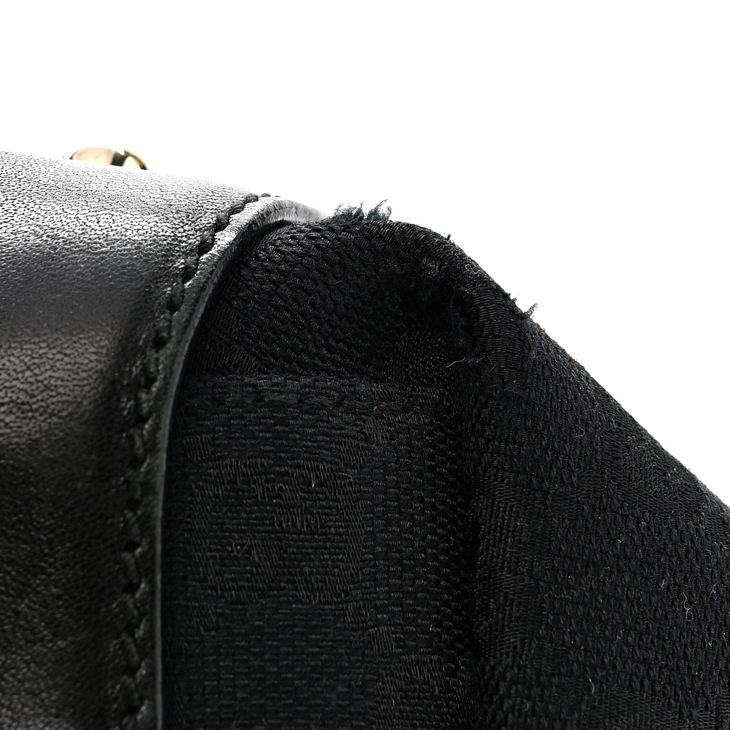 Gucci Monogram Medium Pelham Shoulder Bag Black