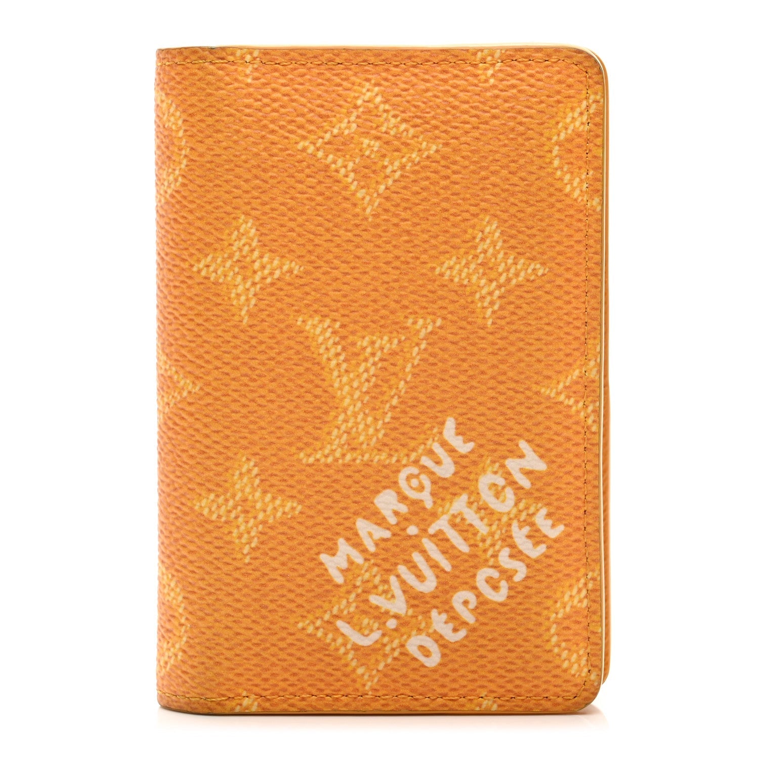 Louis Vuitton Monogram Heritage Pocket Organizer Safran Yellow