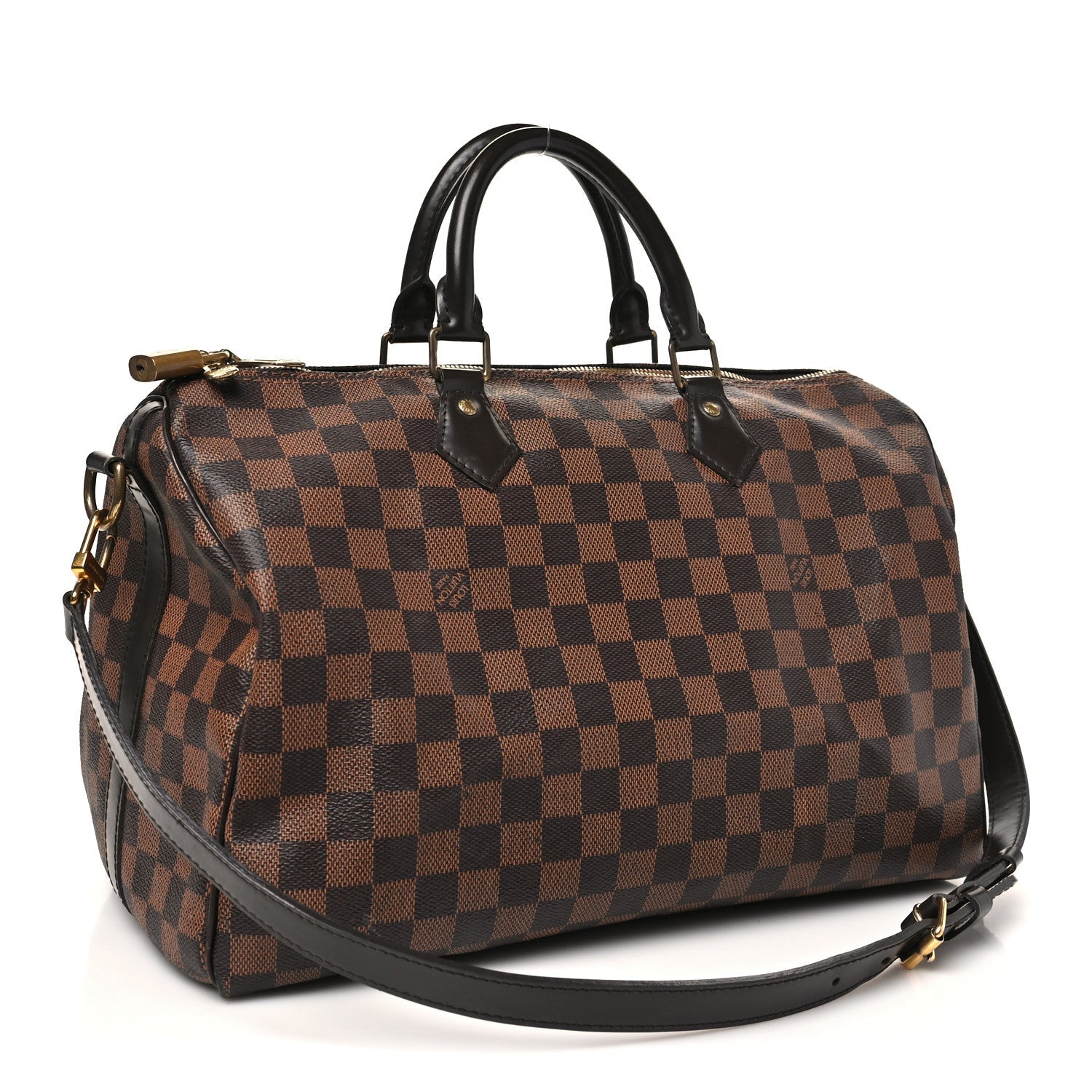 Louis Vuitton Damier Ebene Speedy Bandouliere 35