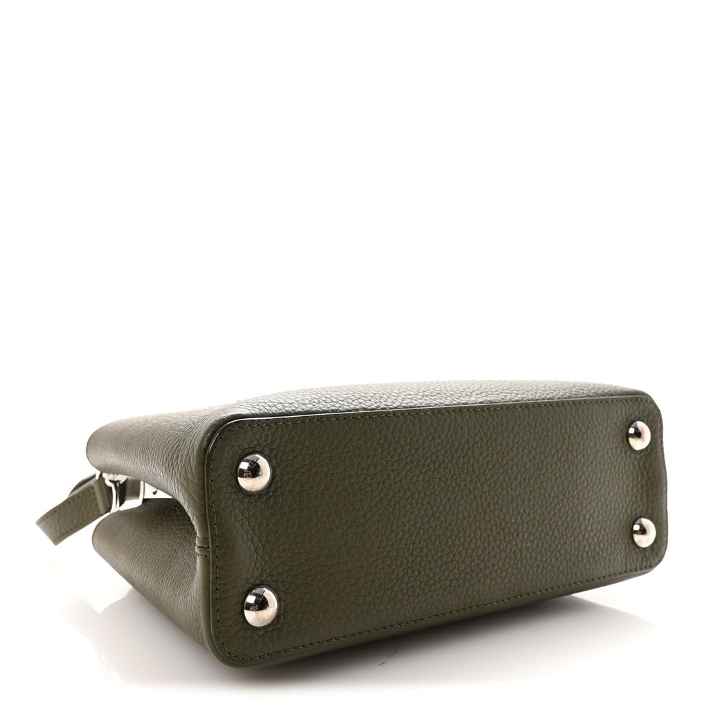 Louis Vuitton Taurillon Capucines BB Khaki