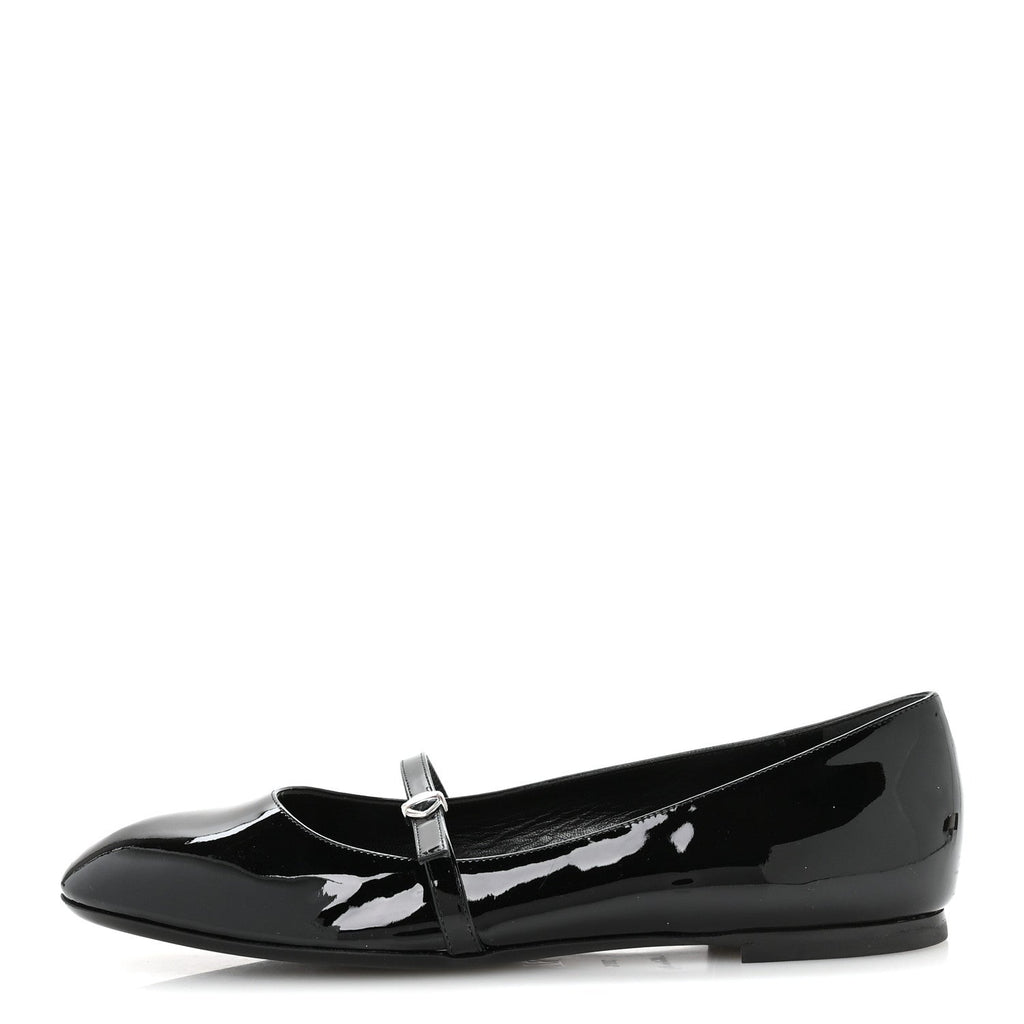 Louis Vuitton Patent Uniformes Ballet Flats 39.5 Black