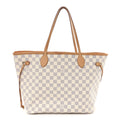 Louis Vuitton Damier Azur Neo Neverfull MM Rose Ballerine