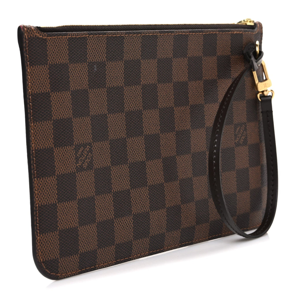 Louis Vuitton Damier Ebene Neverfull MM GM Pochette