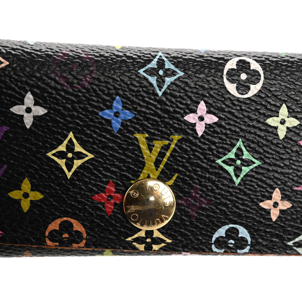 Louis Vuitton Monogram Multicolor Multicles 4 Key Holder Black Grenade