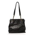 Chanel Lambskin CC Shoulder Bag Black