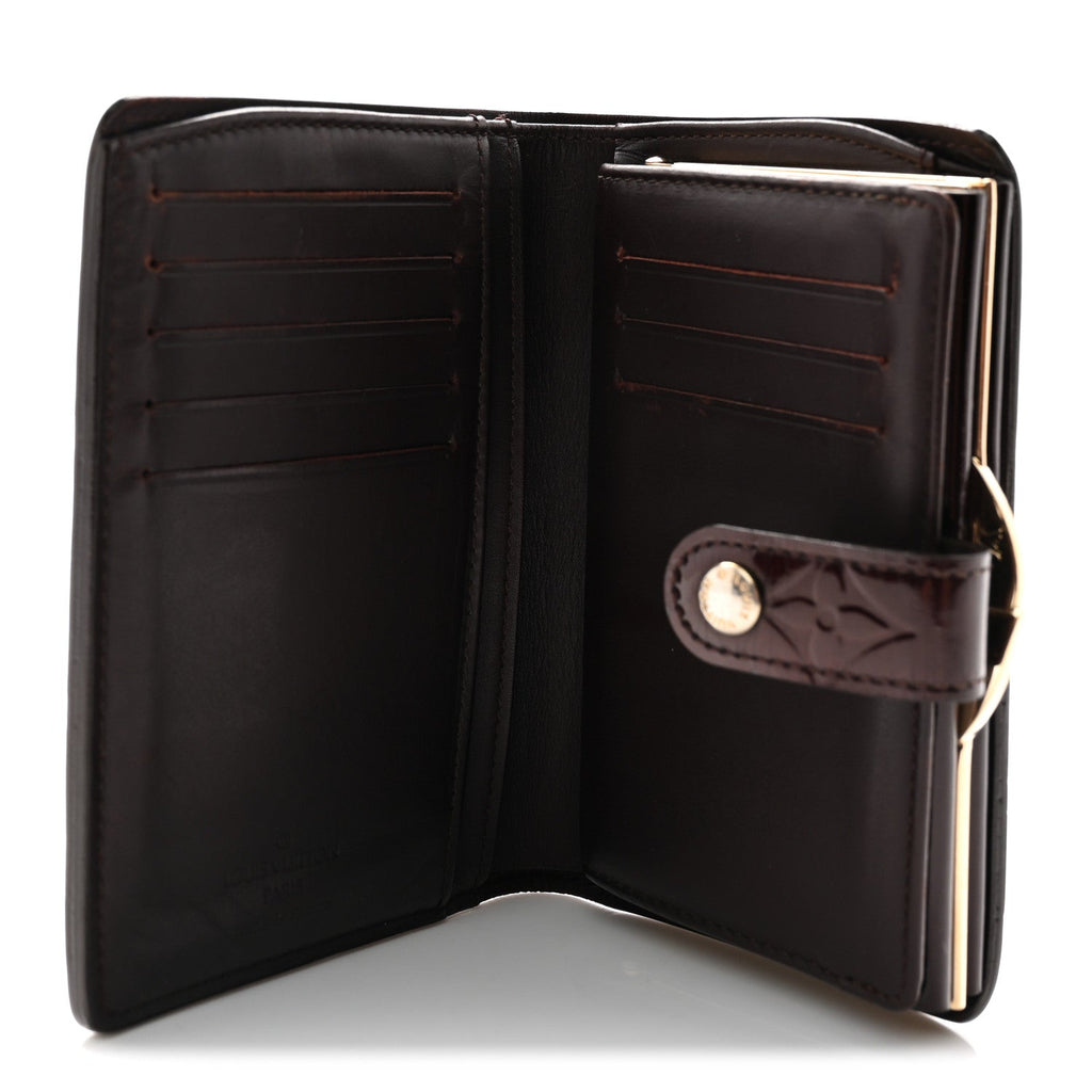 Louis Vuitton Vernis French Purse Wallet Amarante