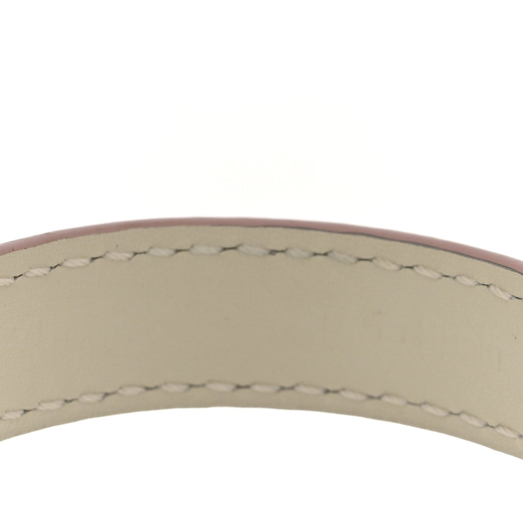 Louis Vuitton Calfskin Iconic Bracelet 17 Rose Poudre