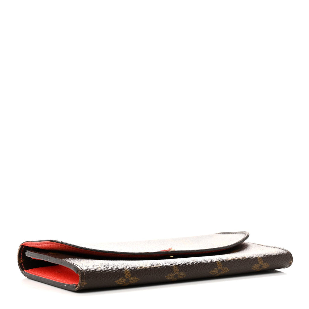Louis Vuitton Monogram Emilie Wallet Poppy