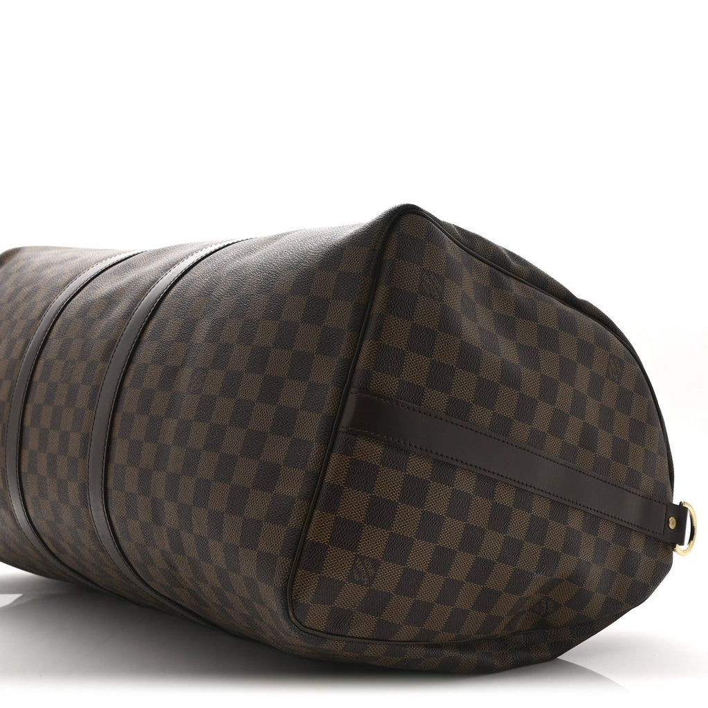 Louis Vuitton Damier Ebene Keepall Bandouliere 55