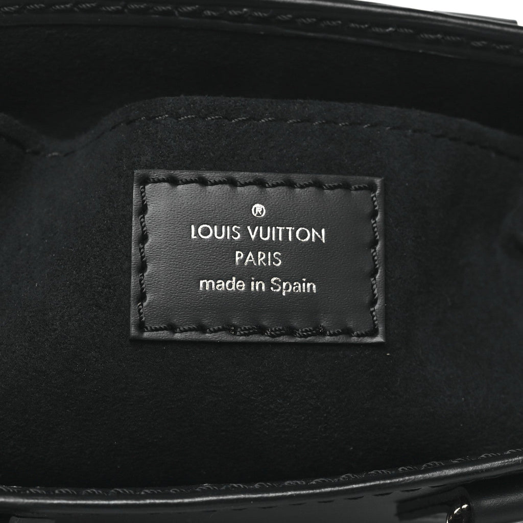 Louis Vuitton Epi Petit Sac Plat Black