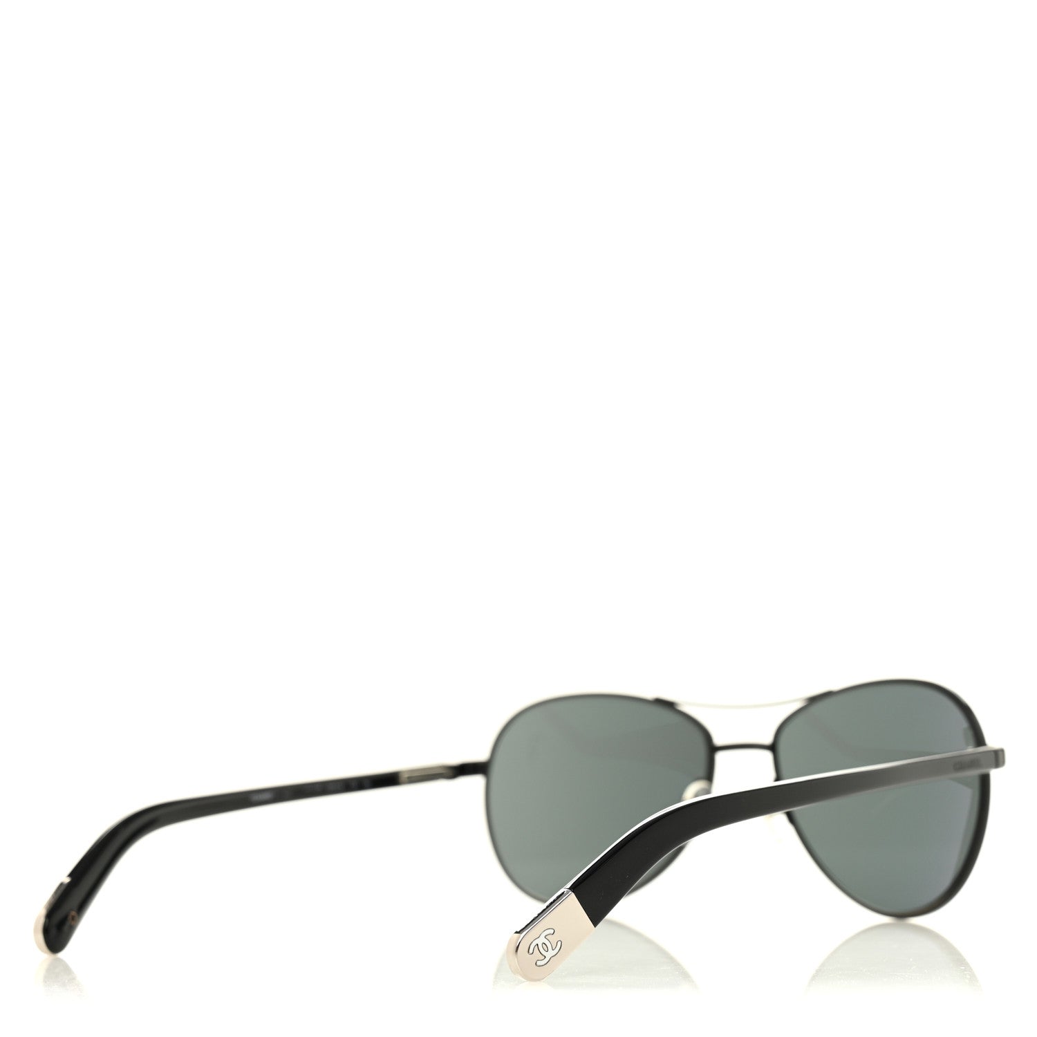 Metal Aviator CC Sunglasses 4201 Black