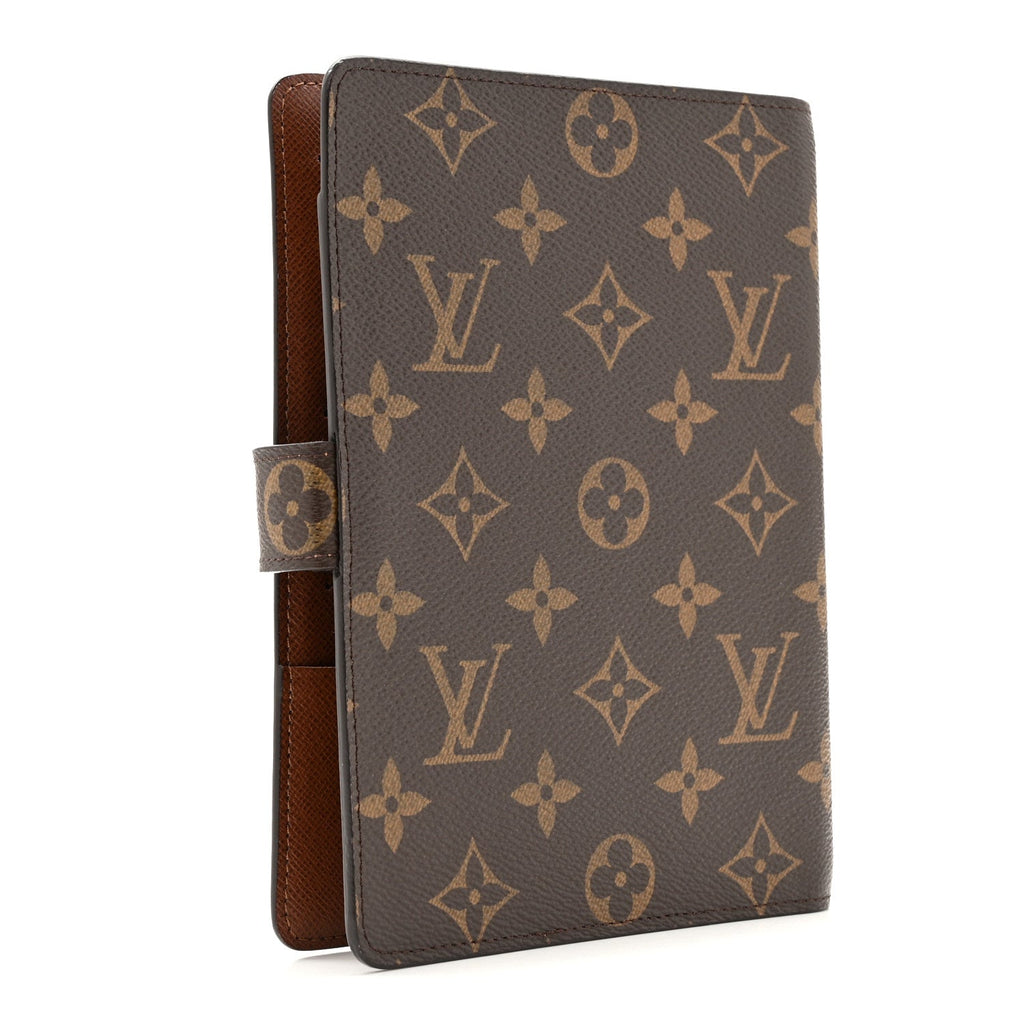 Louis Vuitton Monogram Medium Ring Agenda Cover