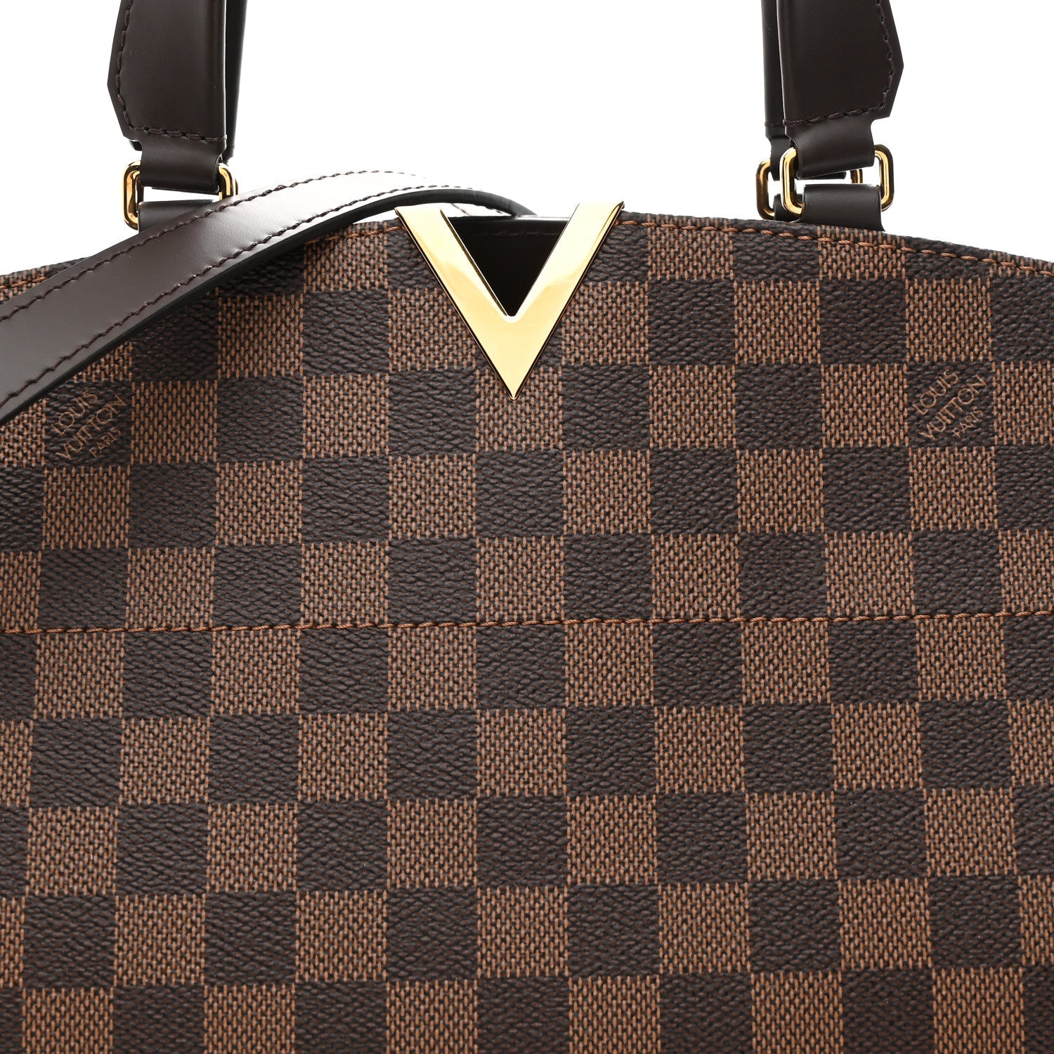 Louis Vuitton Damier Ebene Kensington Bowling Bag