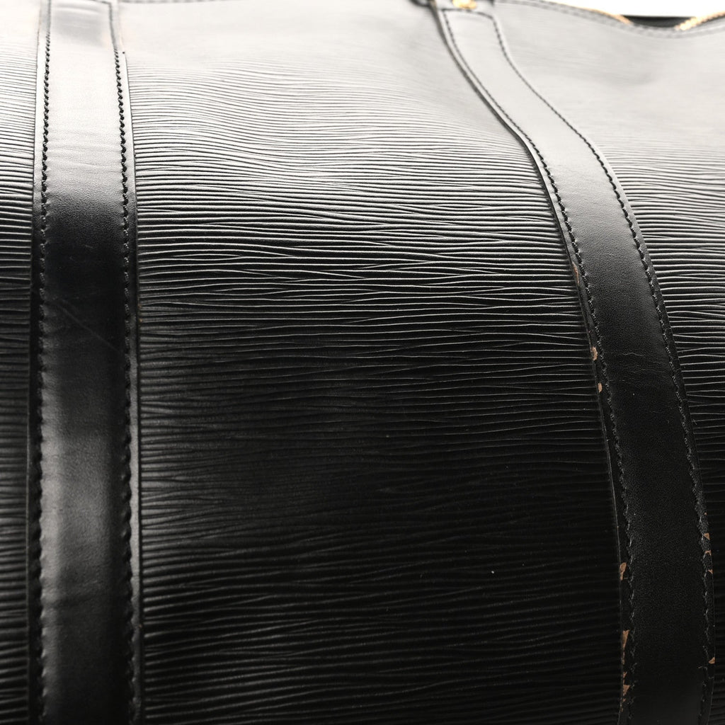 Louis Vuitton Epi Keepall 55 Black