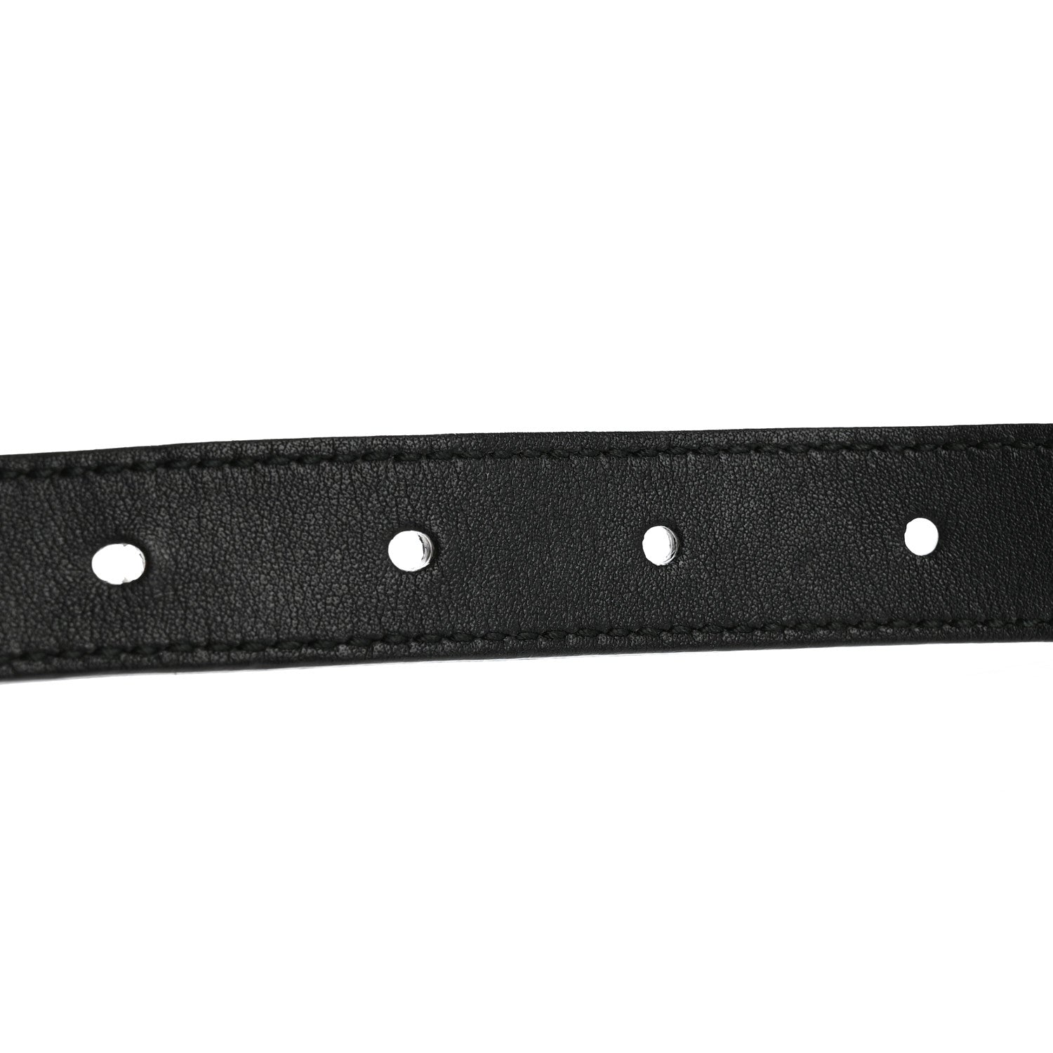 Gucci Calfskin Double G 20mm Belt 80 32 Black