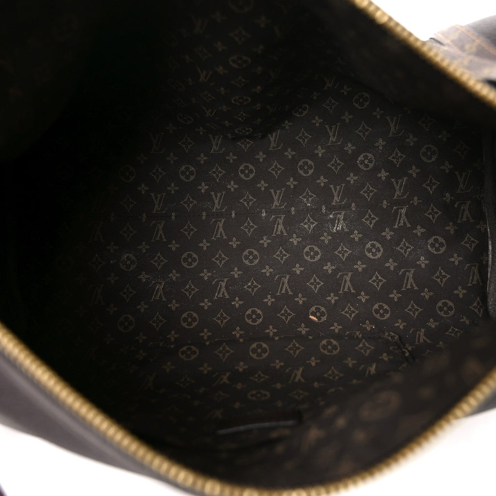 Louis Vuitton Calfskin Monogram Express MM Mahogany